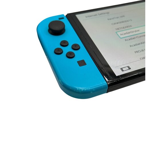 Nintendo Switch Console With Neon Red & Blue Joy-Cons video game w/ dock charger - Picture 3 of 7